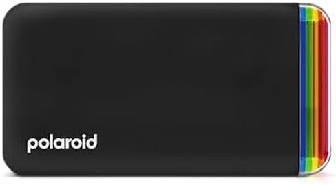 Polaroid Hi-Print - طابعة صباغة صور جيب 2x3 متصلة بالبلوتوث من الجيل الثاني - حزمة سوداء (9129) مع ورقتين عاليتي الطباعة 2x3 - (40 صورة)، USB - كابل USB من النوع C بطول 6 أقدام، والمزيد in Saudi Arabia