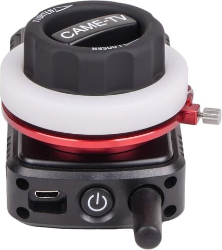 جهاز Came-TV Astral اللاسلكي عالي عزم الدوران مع التركيز على معظم كاميرات DSLR، وحدة تحكم بدون مرآة مع وحدة تحكم عن بعد ومحرك، شاشة OLED - 100 متر (328 قدم) أقصى نطاق، بطارية مدمجة، 2.4 جيجا هرتز in Kuwait