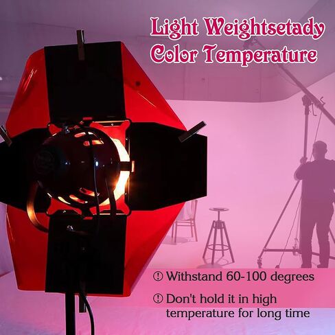 12 Pcs Correction Gel Light Filter 16x20'' Lighting Gels Diffuser 12 Colors Overlays Transparent Plastic Sheets Film for Landscape Led Light, Photography, Video, Photo, Stage in Saudi Arabia