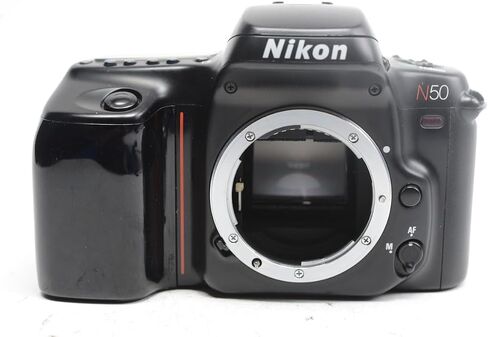 Nikon N50 / F50 35MM Film SLR Camera Body Only (Renewed), Black in Saudi Arabia