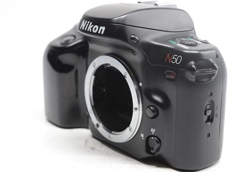 Nikon N50 / F50 35MM Film SLR Camera Body Only (Renewed), Black in Saudi Arabia