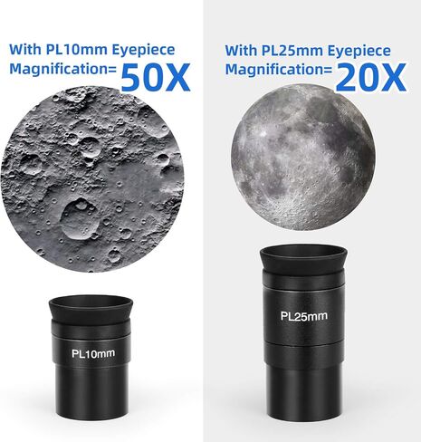 Telescope for Beginners,115mm Aperture 500mm AZ Mount Photography Tripod 29.9-46.6In Astronomical Reflector Telescope for Adults Kids, Portable Travel Telescope with Backpack Phone Adapter in Saudi Arabia