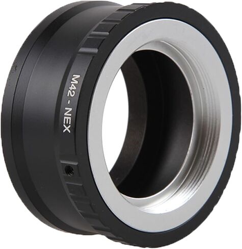 محول تركيب عدسة AiknowFoto، عدسة M42 إلى محول NEX E-Mount، متوافق مع Sony Alpha NEX-7 NEX-6 NEX-5N NEX-5 NEX-C3 NEX-3 in Saudi Arabia