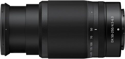عدسة تكبير تليفوتوغرافي من Nikon NIKKOR Z DX مقاس 50-250 مم f/4.5-6.3 VR لكاميرات Nikon Z Series عديمة المرآة (20085) + مجموعة مرشح + حافظة غطاء + مجموعة تنظيف in Saudi Arabia