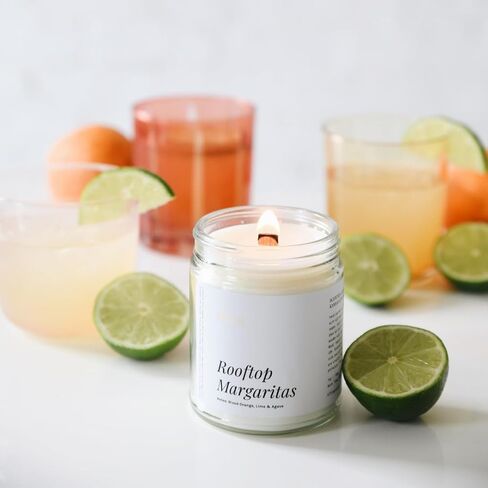 نفحات شمعة برطمان Effing Candle Co. 7 أونصة: الكستناء المحمص والروم (الجان المخمور) in Saudi Arabia
