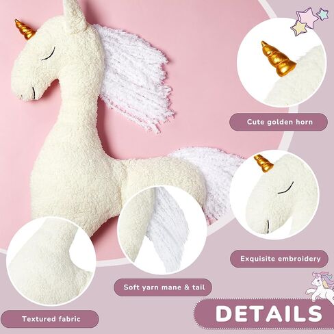 Yousoontic 1 Pcs Newborn Baby Photography Props with 3 Cotton Cloth Balloons Plush Unicorn Horse Pillow Newborn Photo Props for Girl Infant Boy Animal Shaped Posing Props Photoshoot Baby Accessory in Saudi Arabia