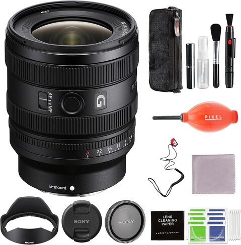 Sony FE 16-25mm F2.8 G Bundle with 67mm Protection Filter, 64GB SD Card and More in Saudi Arabia