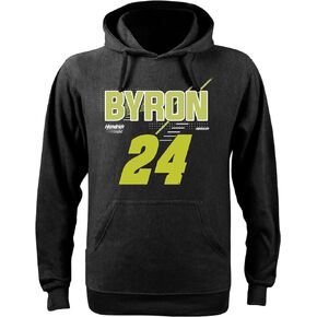 William Byron 2024 Name and #24 Hoodie Outerwear Sweatshirt Black