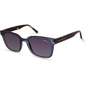 Kenneth Cole New York Women's KC5190B Square Sunglasses, Shiny Blue/Gradient Smoke, 51/20/145