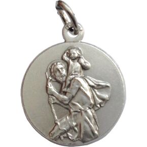 SAINT CHRISTOPHER MEDAL -THE PATRON SAINTS MEDALS - 100 MADE IN ITALY
