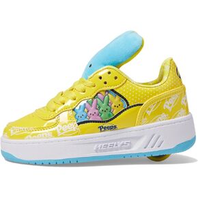 HEELYS Women's Rezerve Low Peeps (Little Big Kid) Wheeled Heel Shoe