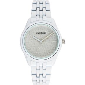 Steve Madden Women's Rubberized Bracelet Watch