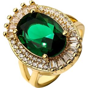 AIKAITUO Adjustable Vintage Fashion Blue Rhinestone Ladies Stacking Ring & Holiday Gift