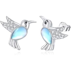 POPLYKE Animal Earrings for Women 925 Sterling Silver Hypoallergenic Jewelry Birthday Gifts for Sensitive Ears