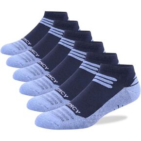 6 Pack Men's Ankle Athletic Socks Low Cut Breathable Running Tab Socks with Cushion Sole in Kuwait