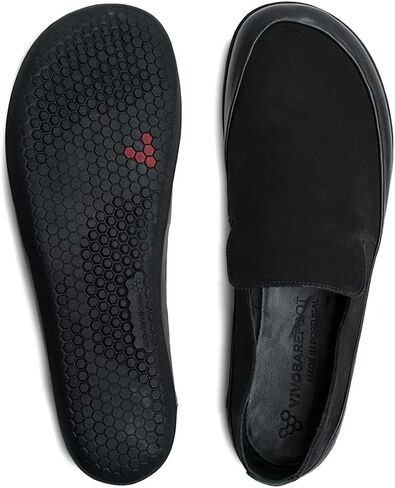 Vivobarefoot Opanka, Womens Simple and Stylish Barefoot Leather Slip-On in Saudi Arabia