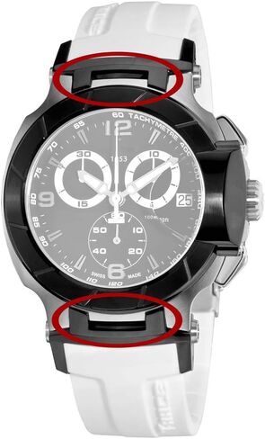 Watch Band Cover Parts for Tissot t-Race t-Sport T048 Chronograph Man Watch Lug Protect Part in Kuwait