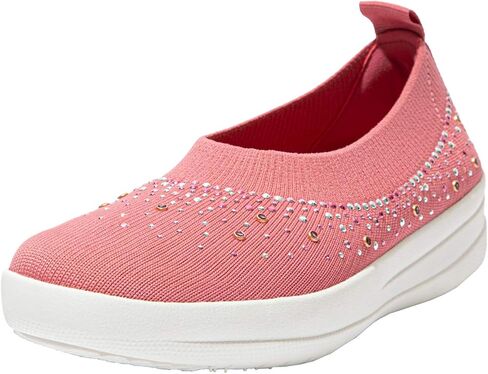 حذاء FitFlop النسائي Uberknit Ombre Crystal Ballerina in Kuwait