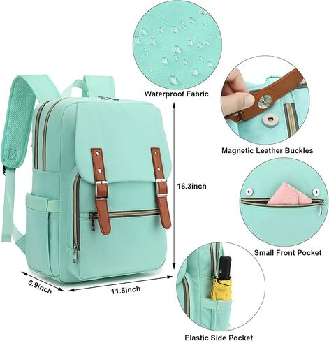 Fuyicat Sunflower Laptop Backpack for Women Men Travel Business Work, Girls Boys School Backpack College Bookbag Fit 15.6 Inch Notebook in Kuwait