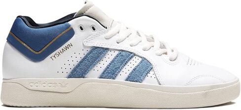 حذاء Adidas Tyshawn - أبيض/مخصص/أزرق ملكي للفريق - 10.5 in Kuwait