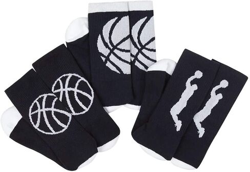 ChalkTalkSPORTS Basketball Woven Mid-Calf Sock Sets | Multiple Designs & Colors in Saudi Arabia