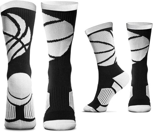 ChalkTalkSPORTS Basketball Woven Mid-Calf Sock Sets | Multiple Designs & Colors in Saudi Arabia