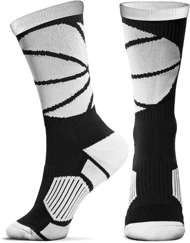 ChalkTalkSPORTS Basketball Woven Mid-Calf Sock Sets | Multiple Designs & Colors in Saudi Arabia