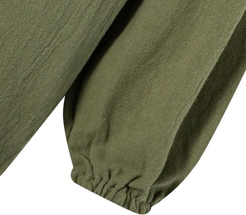 قميص قرصان للأطفال من العصور الوسطى وعصر النهضة زي طويل الأكمام بأربطة للأولاد ملابس كاجوال للهالوين in Kuwait