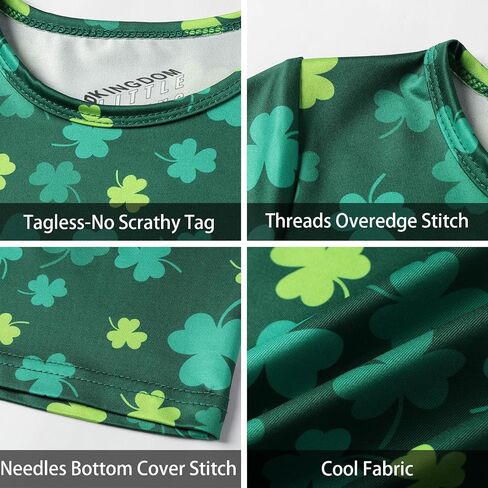 LittleSpring Kids Short Sleeve Tshirt Crewneck Print Summer Tops in Saudi Arabia