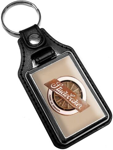 Brotherhood Vintage متوافق مع سلسلة مفاتيح بتصميم شعار عجلة Studebaker in Kuwait