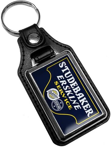 Brotherhood Vintage Compatible with Studebaker Wheel Emblem Design Keychain in Saudi Arabia