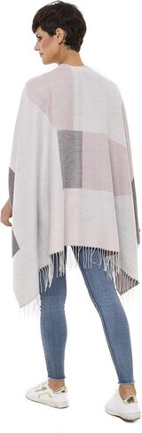 Cardigan Poncho Cape: Women Elegant Cardigan Shawl Wrap Sweater Coat for Spring Summer Fall in Saudi Arabia