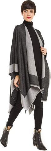Cardigan Poncho Cape: Women Elegant Cardigan Shawl Wrap Sweater Coat for Spring Summer Fall in Saudi Arabia