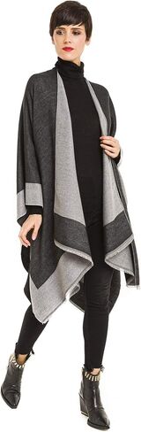 Cardigan Poncho Cape: Women Elegant Cardigan Shawl Wrap Sweater Coat for Spring Summer Fall in Saudi Arabia