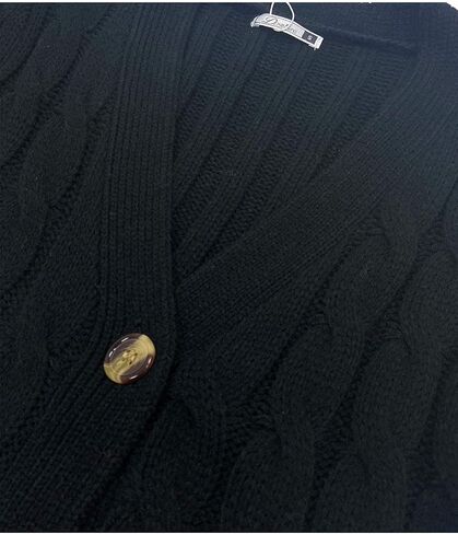 سترة نسائية من DOROSE بأكمام طويلة ومزودة بأزرار ومفتوحة من الأمام مع جيوب in Kuwait