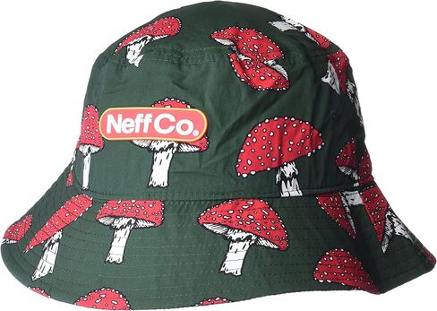 قبعة دلو للرجال من NEFF، باللون الأخضر in Kuwait