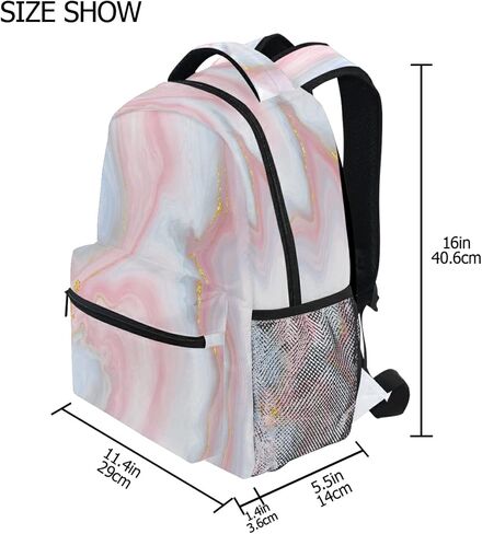 Blue Butterfly Backpack Butterflies Student School Bag Bookbag 14 inch Laptop Backpacks Travel Daypack Shoulder Bag in Kuwait