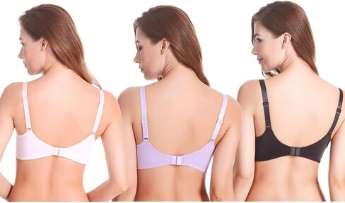 حمالة صدر من الدانتيل من Curve Muse شبه شفافة وحواف صدفية (عبوة من قطعتين أو 3) in Saudi Arabia