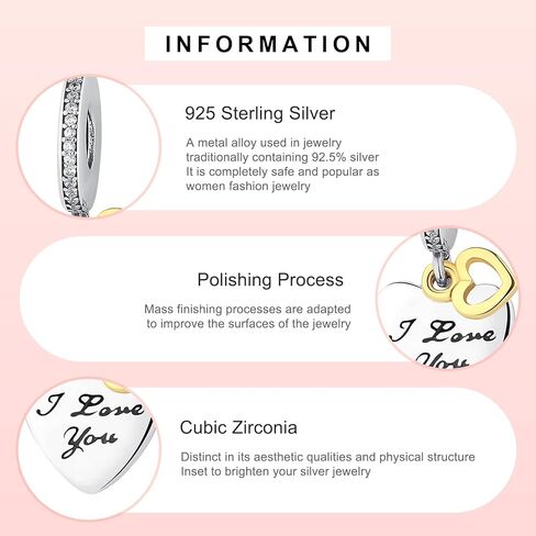 EZ Tuxedo Summer Charms 925 Sterling Silver Blue Ocean Vibe Jewelry Collection for Bracelets, معدن, زركونيا مكعب in Kuwait