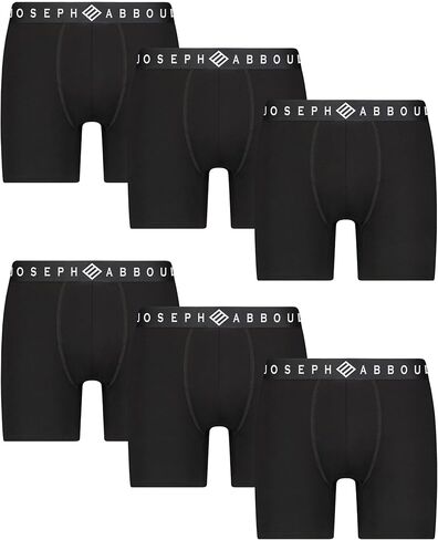Joseph Abboud Mens Performance Boxer Briefs - Breathable Comfortable Underwear for Men Pack, Moisture Wicking Mens Underwear in Kuwait