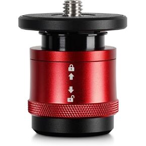 IFOOTAGE Cobra 3 Quick Release System, Quick Release Plate & Quick Release Base, Camera Quick Release Compatible with Cobra 3 Monopod, Universal 1/4"&3/8" Screw for Most of Monopod/Tripod, CB3-QRM01