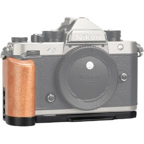 Z f Handgrip L Shape Grip لـ Nikon Zf، مع قبضة خشبية مريحة، لوحة مدمجة سريعة التحرير لـ Arca للتبديل السريع على Gimbal/Tripods/التصوير المحمول in Kuwait