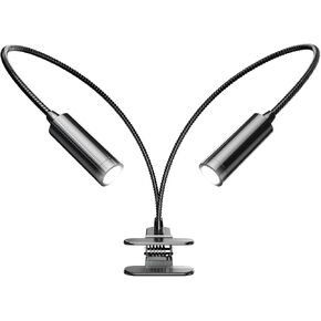 TOMLOV المجهر الرقمي معقوفة LED ملء الأضواء، 6 واط الألومنيوم الأضواء المساعدة مع التبديل عكس الضوء in Kuwait