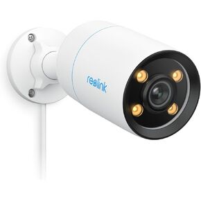 REOLINK CX810 ColorX PoE Camera, 4K UHD, True Color Night Vision, F1.0 Super Aperture, 1/1.8'' Image Sensor, HDR Technology, Person/Animal Detection, Spotlight & Siren Alarm, 2-Way Audio