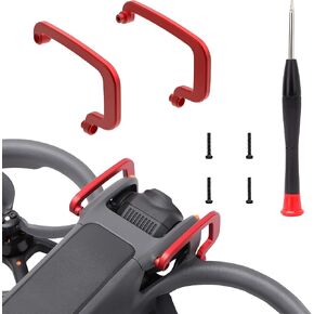 Avata 2 Gimbal Bumper Guard - for DJI Avata 2 PTZ Protect Bar Camera Protector Aluminum Alloy Anti-Collision Lens Safety Bumpers Bar for DJI Avata 2 FPV Drone Accessories Black