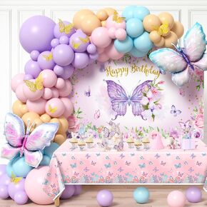 DoreenBow Baby Boxes Gender Reveal Balloon Decorations Kit Pink and Blue Balloons Arch Kit for Baby Shower Birthday Decor Boy or Girl Gender Reveal Party Decor Supplies