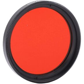 37mm Lens Filter, Colored Filter with Storage Box for, Camera Accessories, Red/Green/Blue Orange/Yellow Filter (Blue)