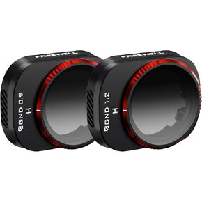 Freewell Advanced Wide Angle & Anamorphic Lens Kit for Mini 4 Pro Drone - Capture Expansive Landscapes & Cinematic Effects