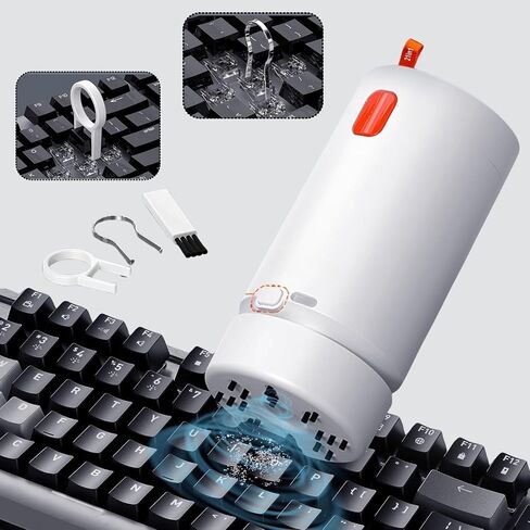 Zore Automatic Keyboard Cleaner w/Mini Vacuum, 21 in1 Electronic Cleaning Kit for Airpods, iPhone, Phone, Earbuds, Laptop, Computer, Camera, Charging Port & Screen, Phone Cleaner (Multi Tool) in Saudi Arabia