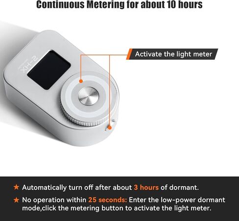 AstrHori XH-2 Camera Light Meter Photography (Black) in Saudi Arabia